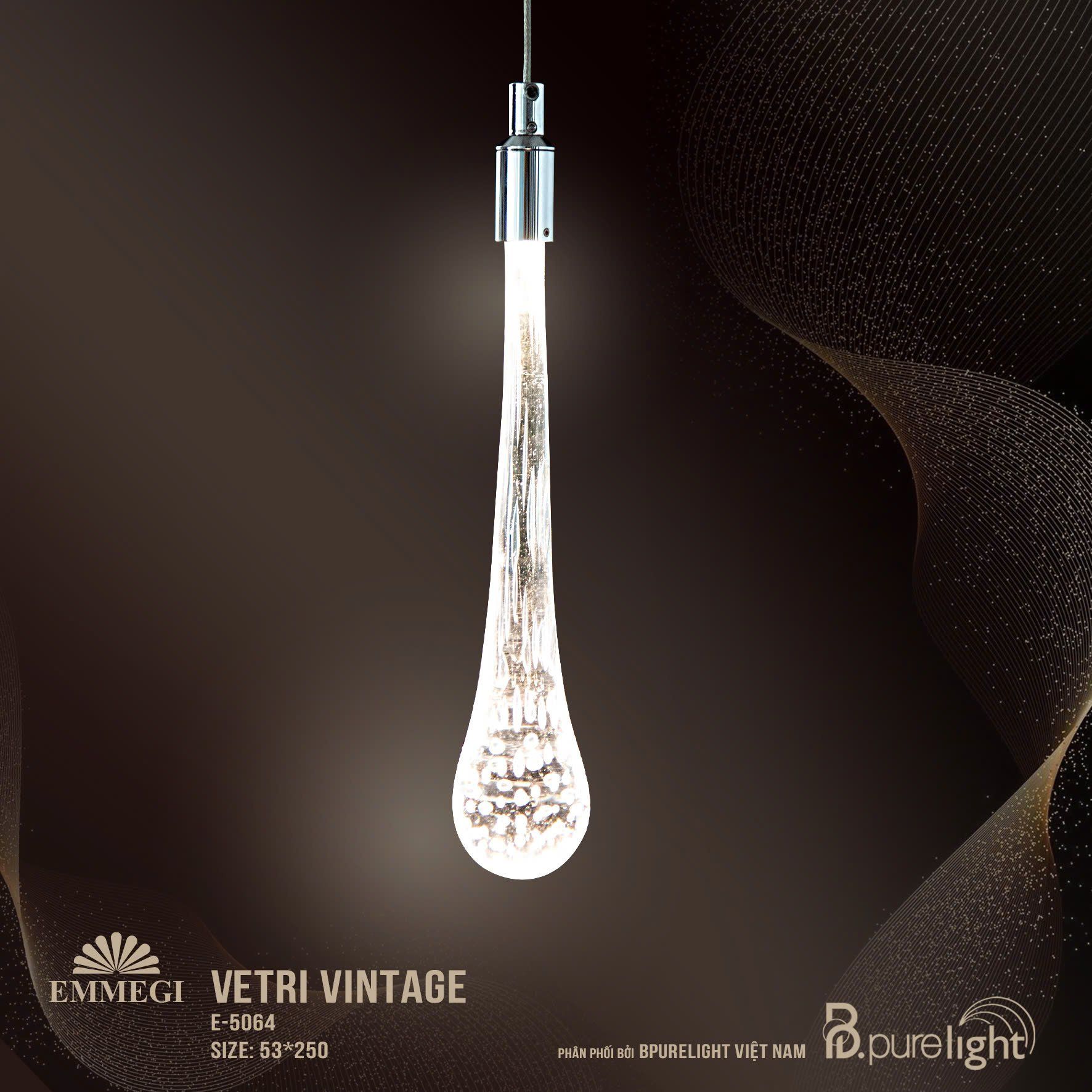 Đèn trang trí - VETRI VINTAGE - E-5064