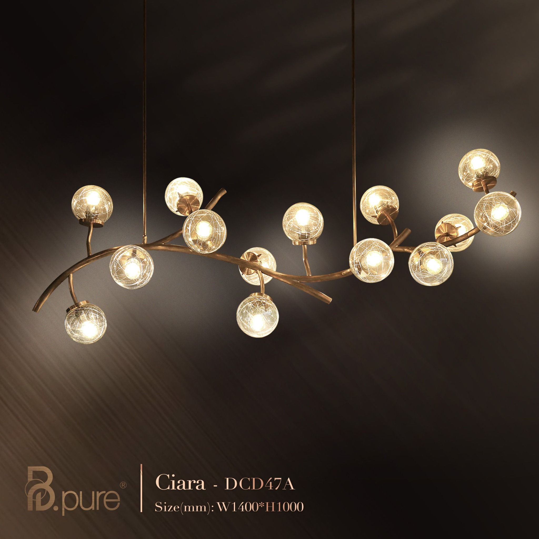 Đèn thả cổ điển Loria DHD47A