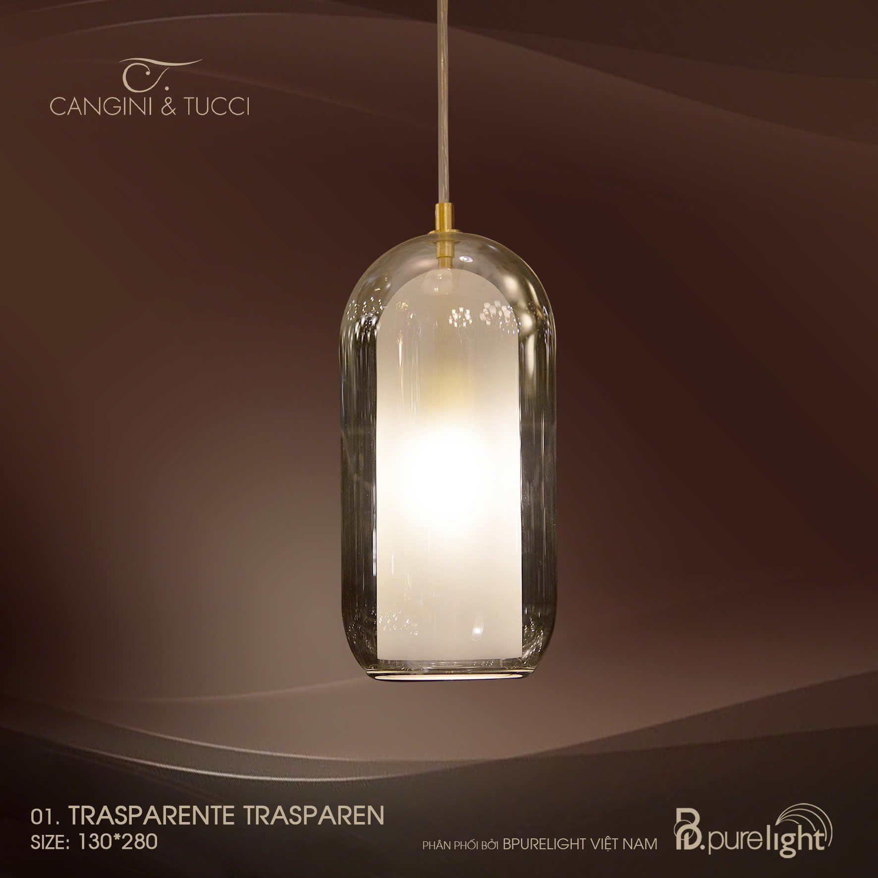 Đèn trang trí - 01 Trasparente Trasparen
