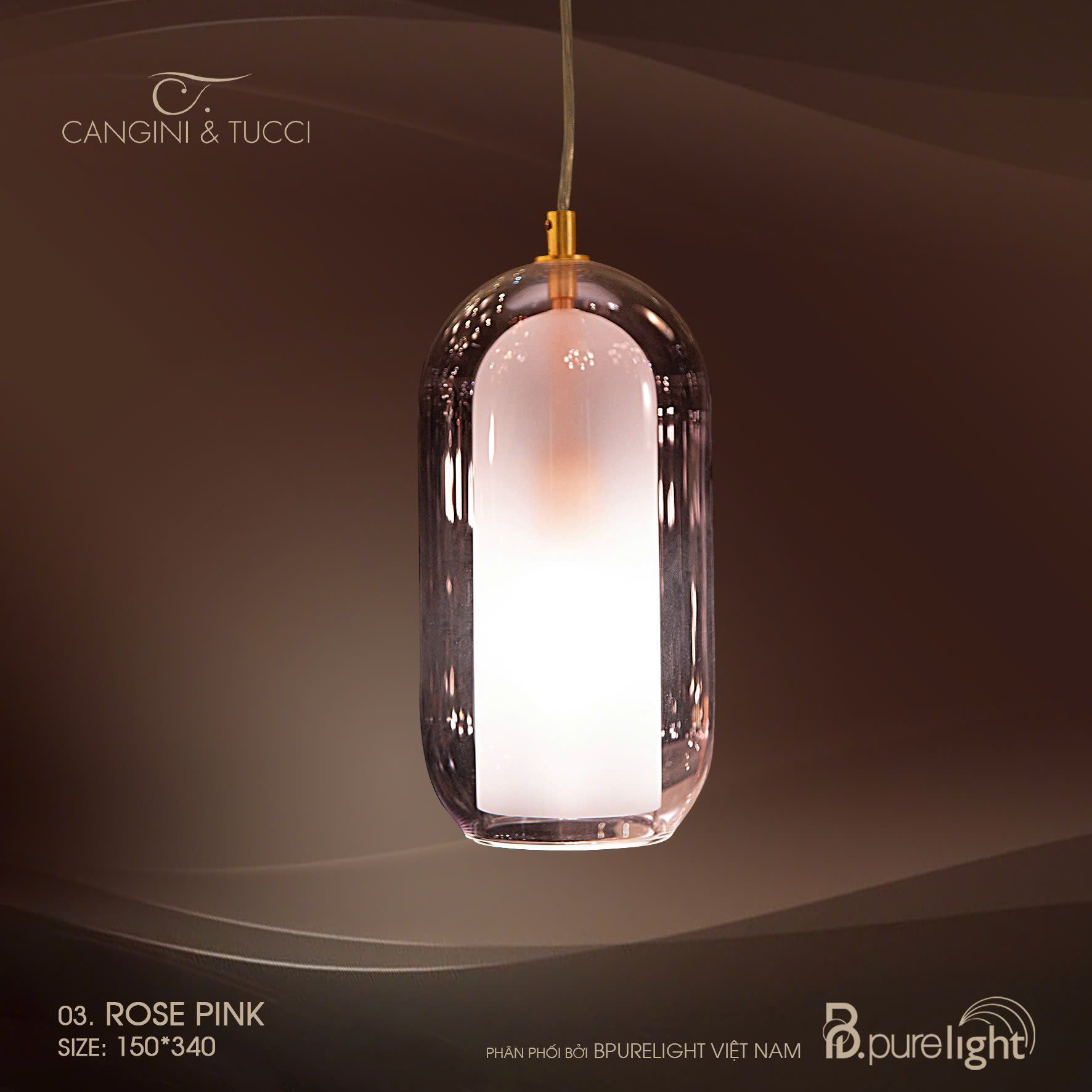 Đèn trang trí - 03 Rose Pink