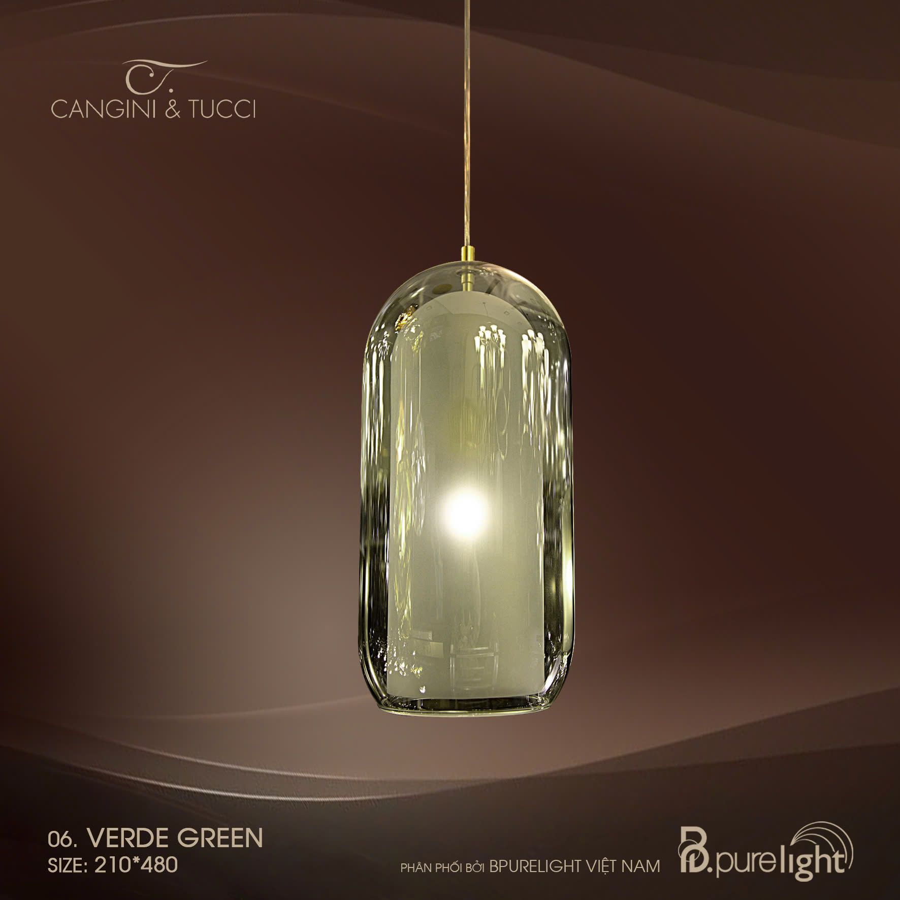 Đèn trang trí - 06 Verde Green