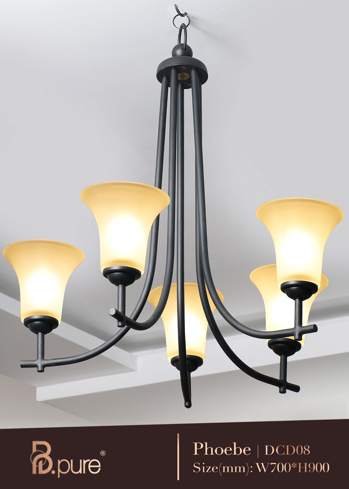 Đèn thả cổ điển Phoebe – DCD08