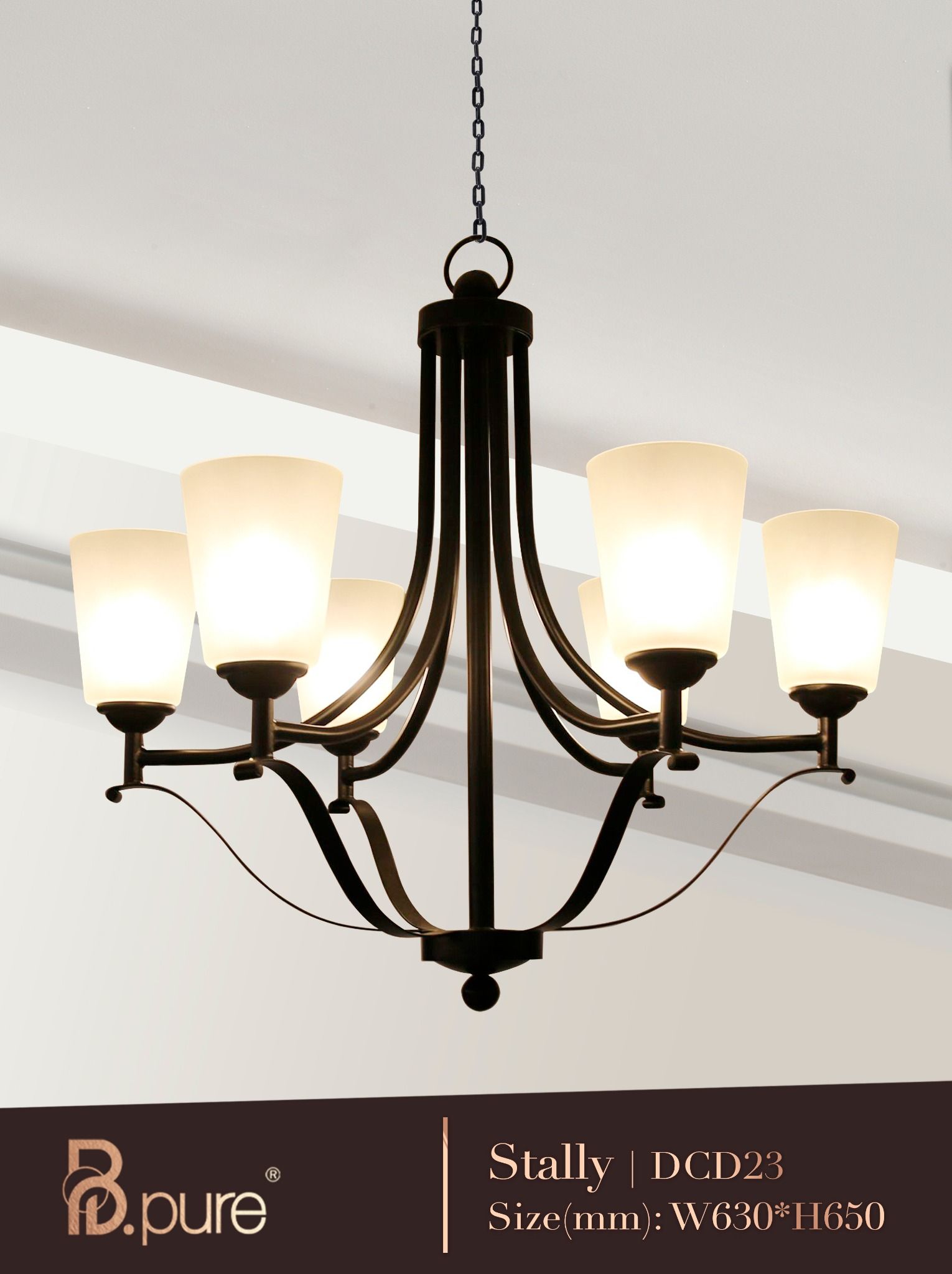 Đèn thả cổ điển Stally DCD23
