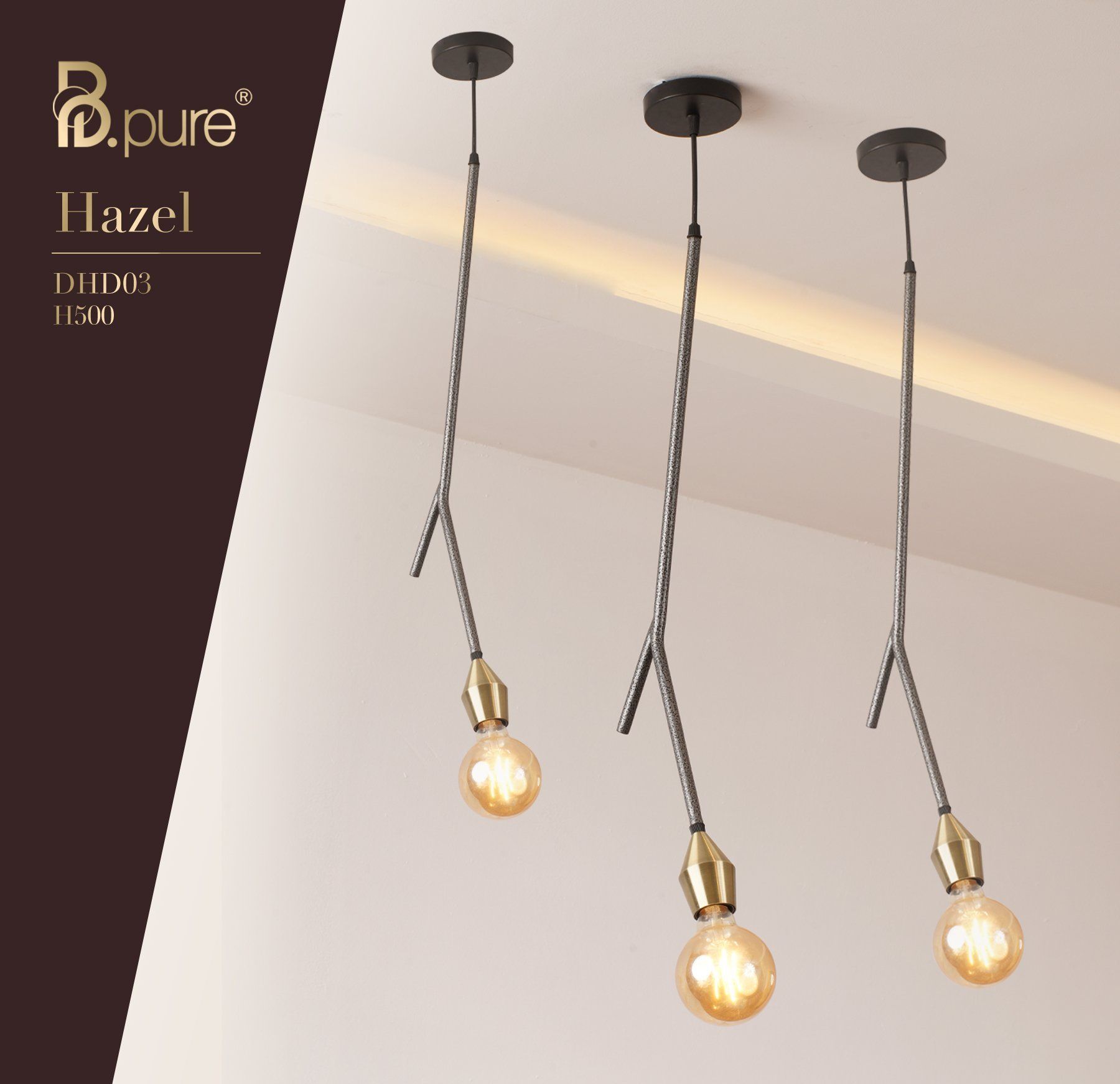 Đèn Trang Trí Hiện Đại HAZEL DHD03