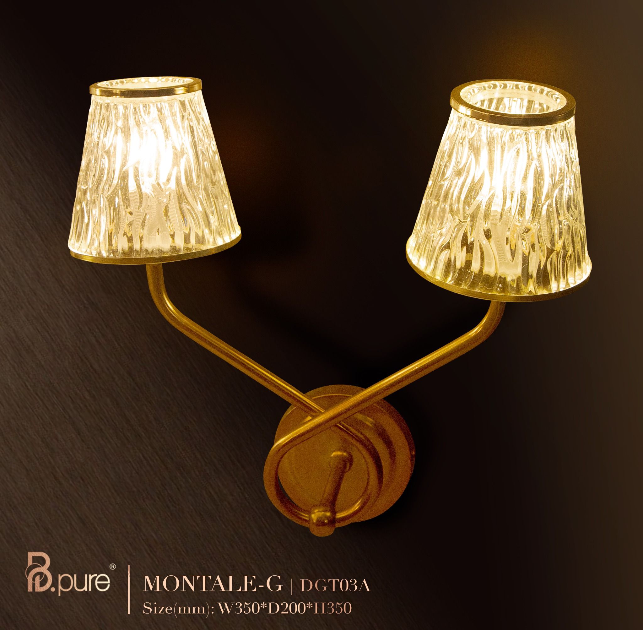 Đèn ốp tường Montale 03