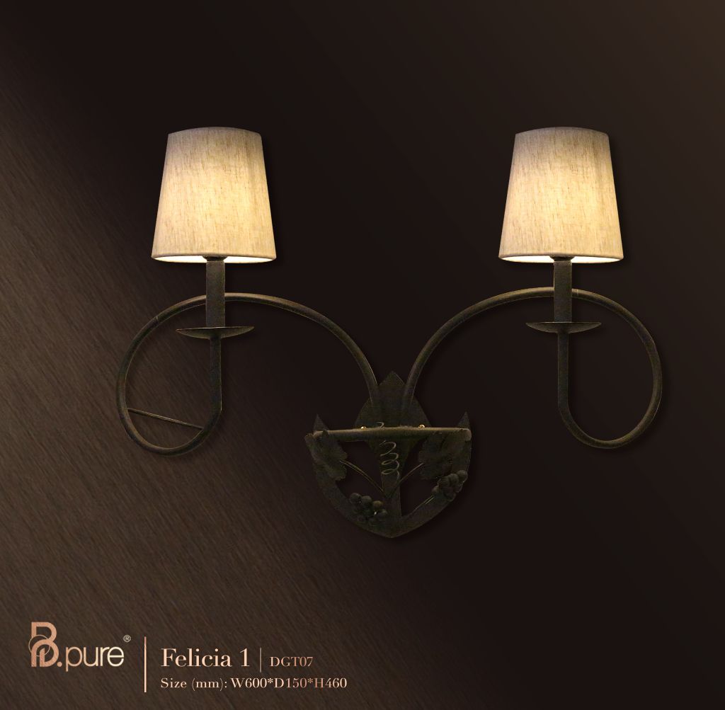 Đèn ốp tường Felicia 01 DGT07