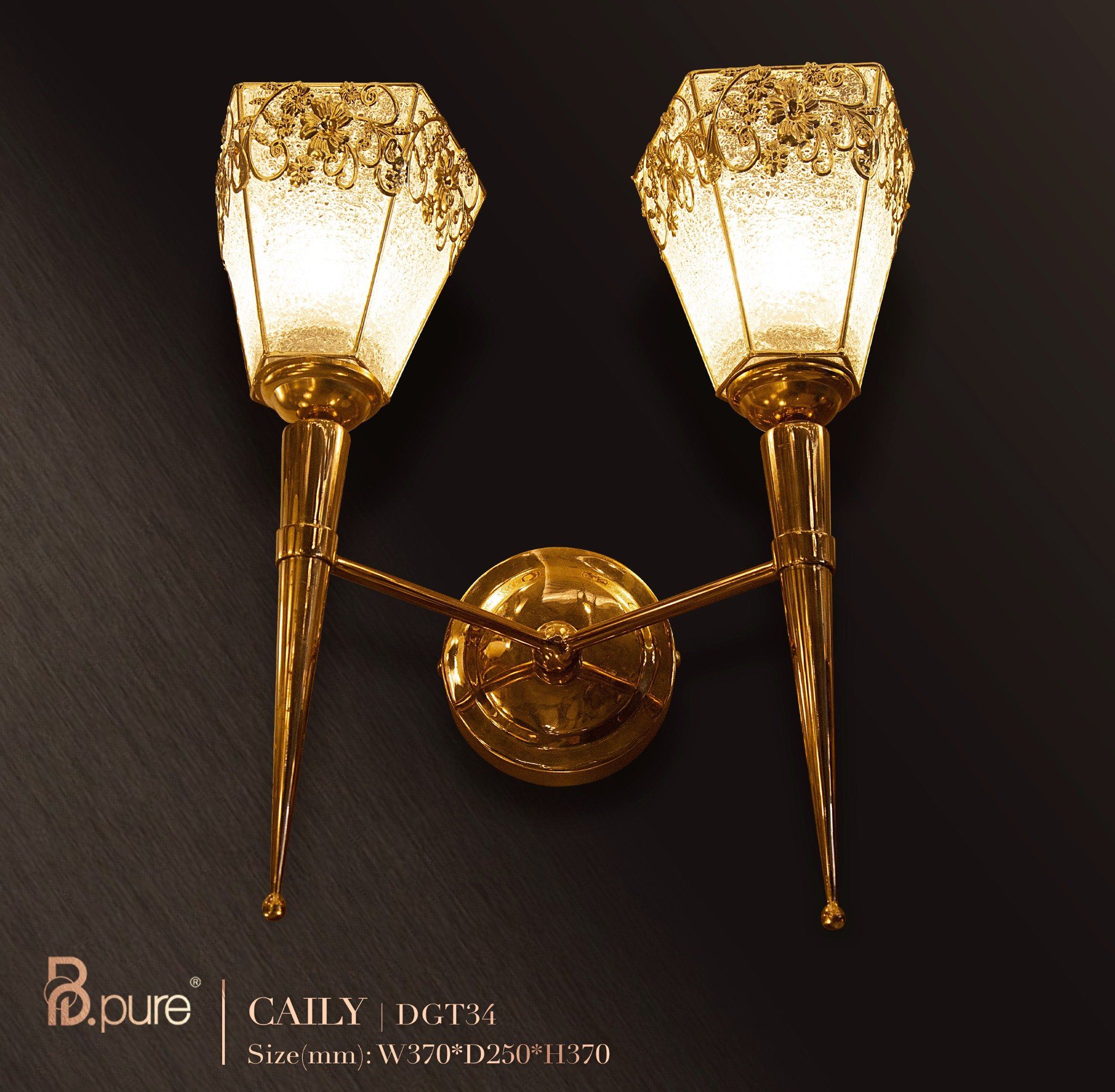 Đèn ốp tường Caily DGT34