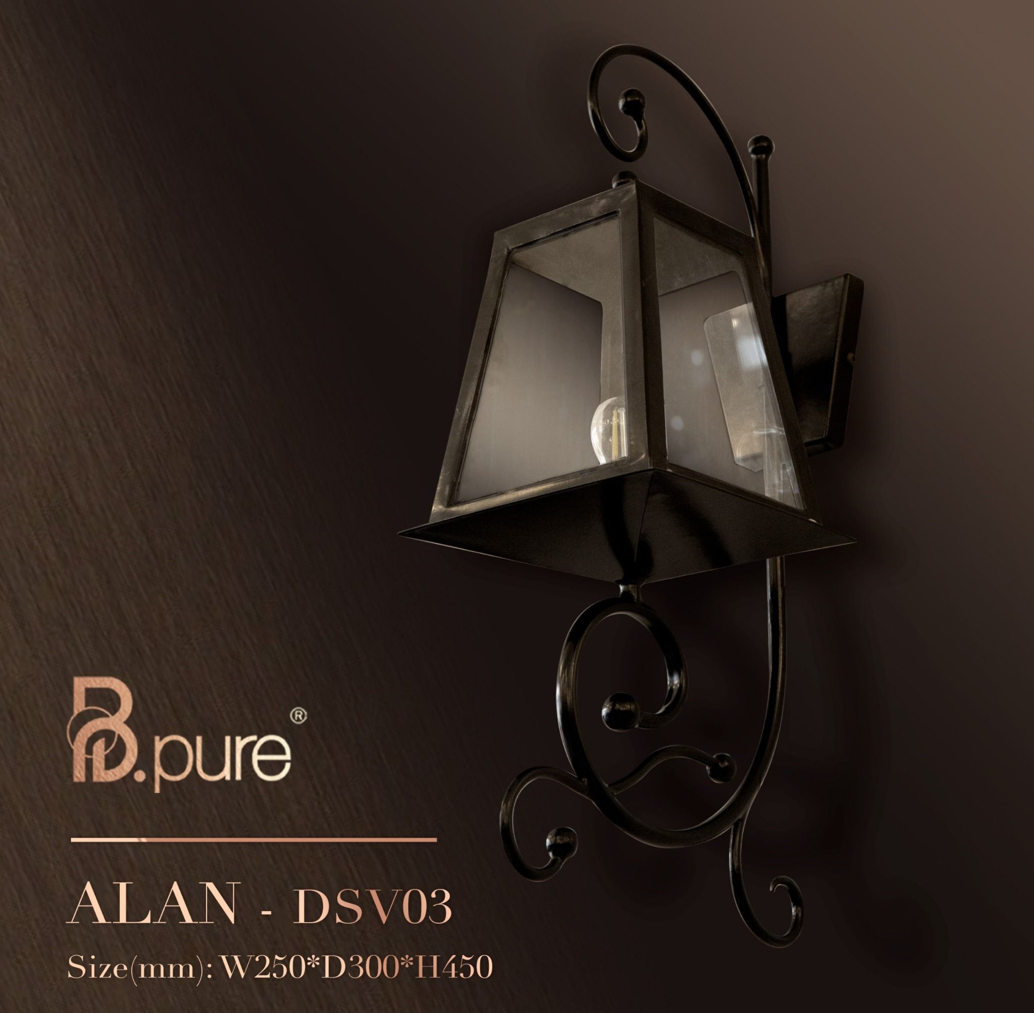 Đèn sân vườn Alan DSV03