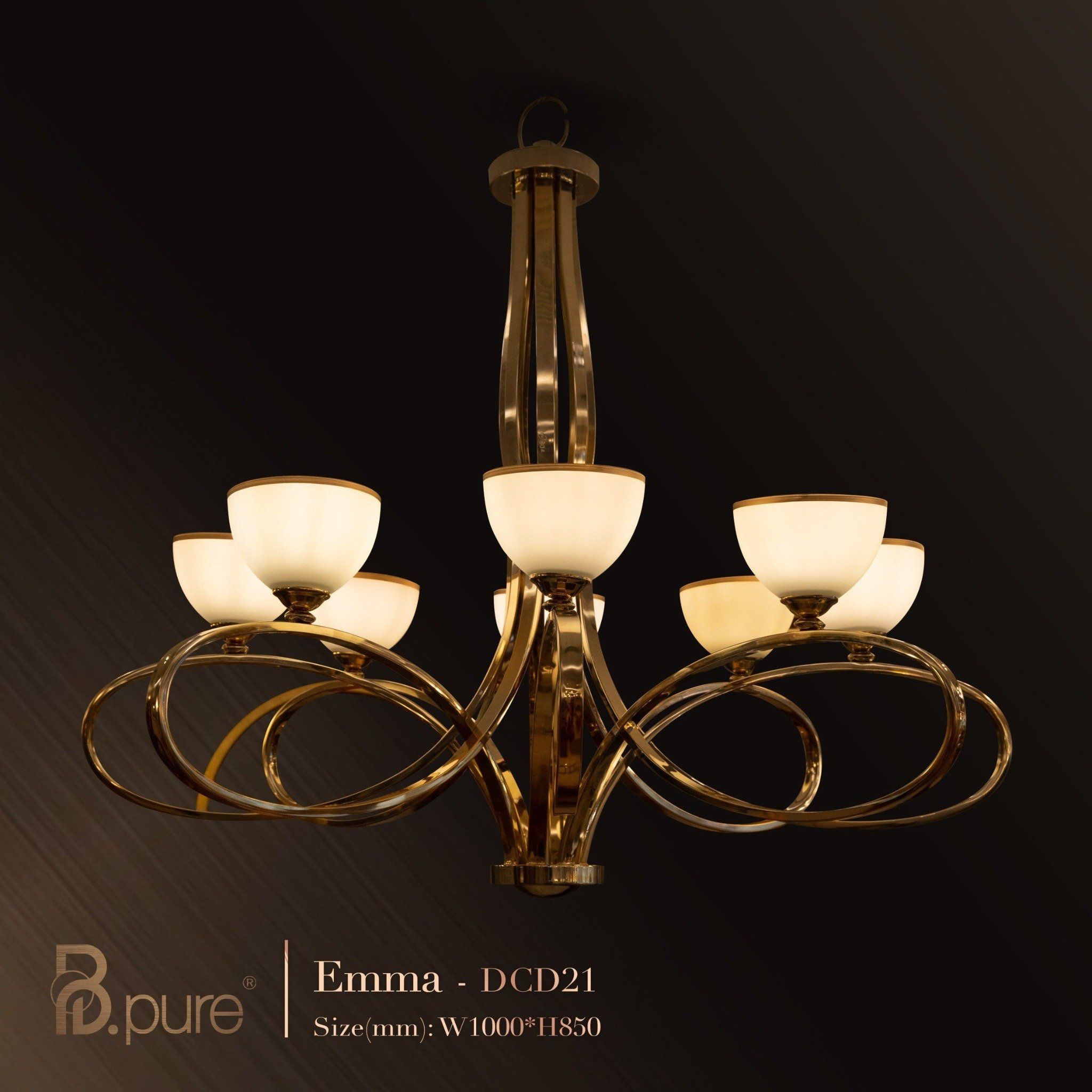 Đèn thả cổ điển Luna DCD41
