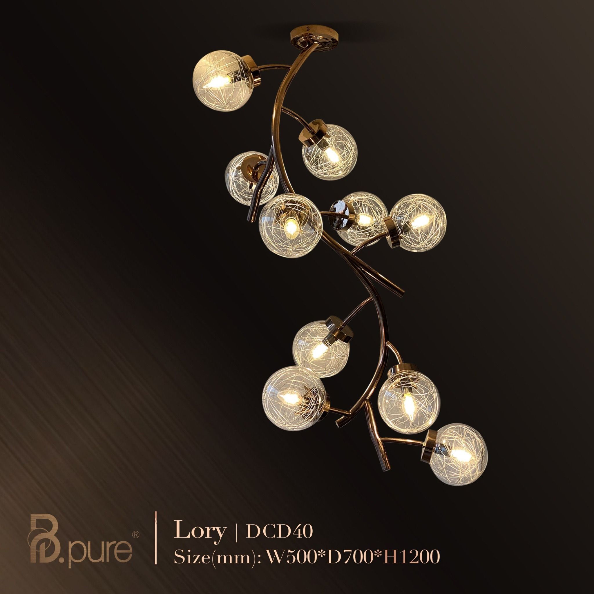 Đèn thả cổ điển Lory DHD30