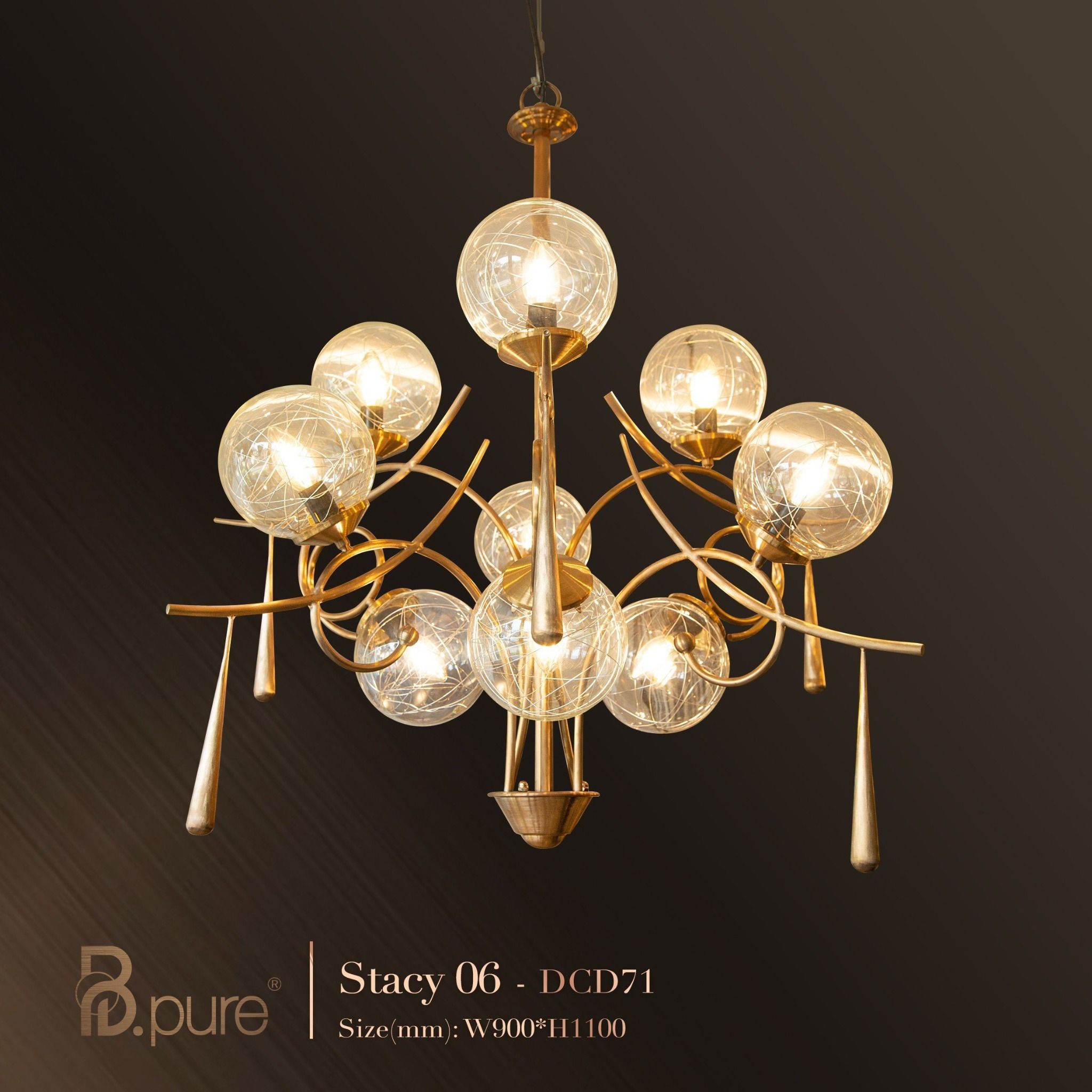Đèn thả cổ điển Charles DCD61