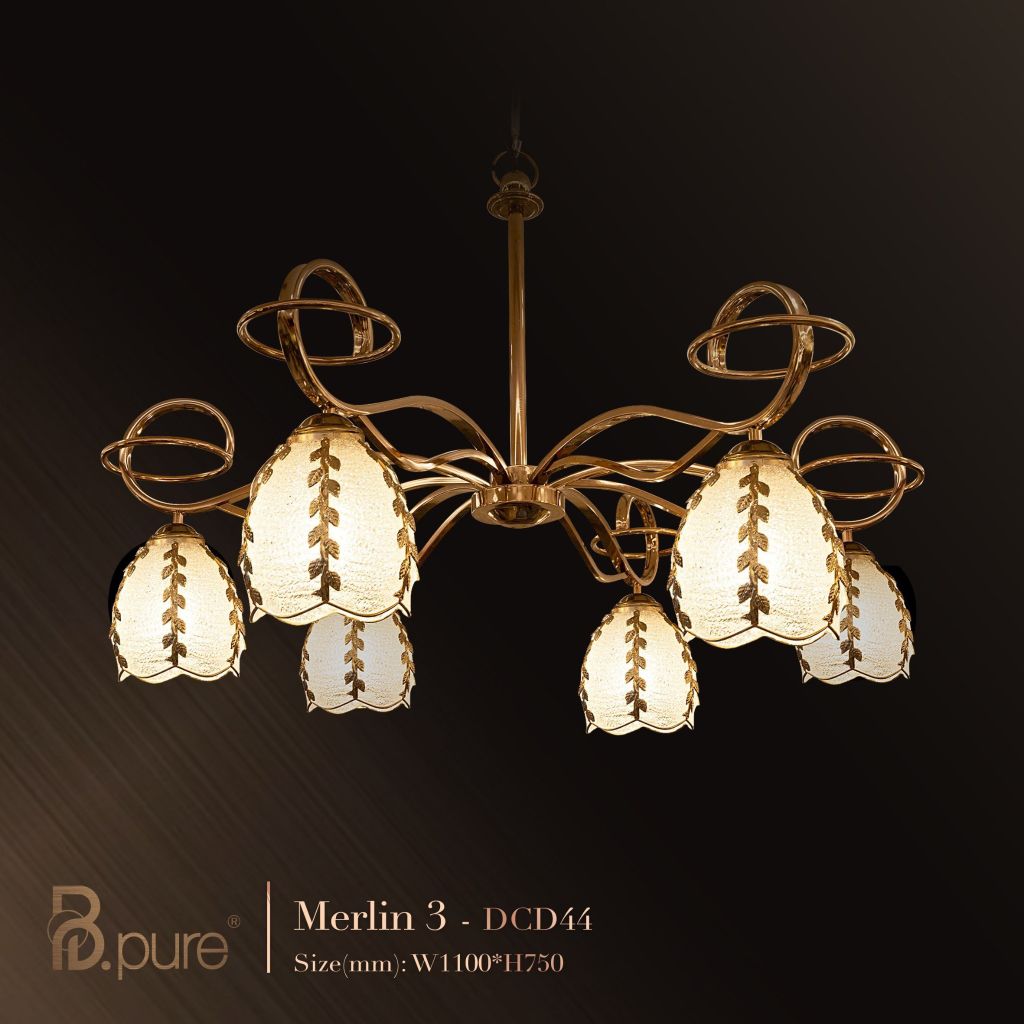 Đèn thả cổ điển Merlin 2 DCD40