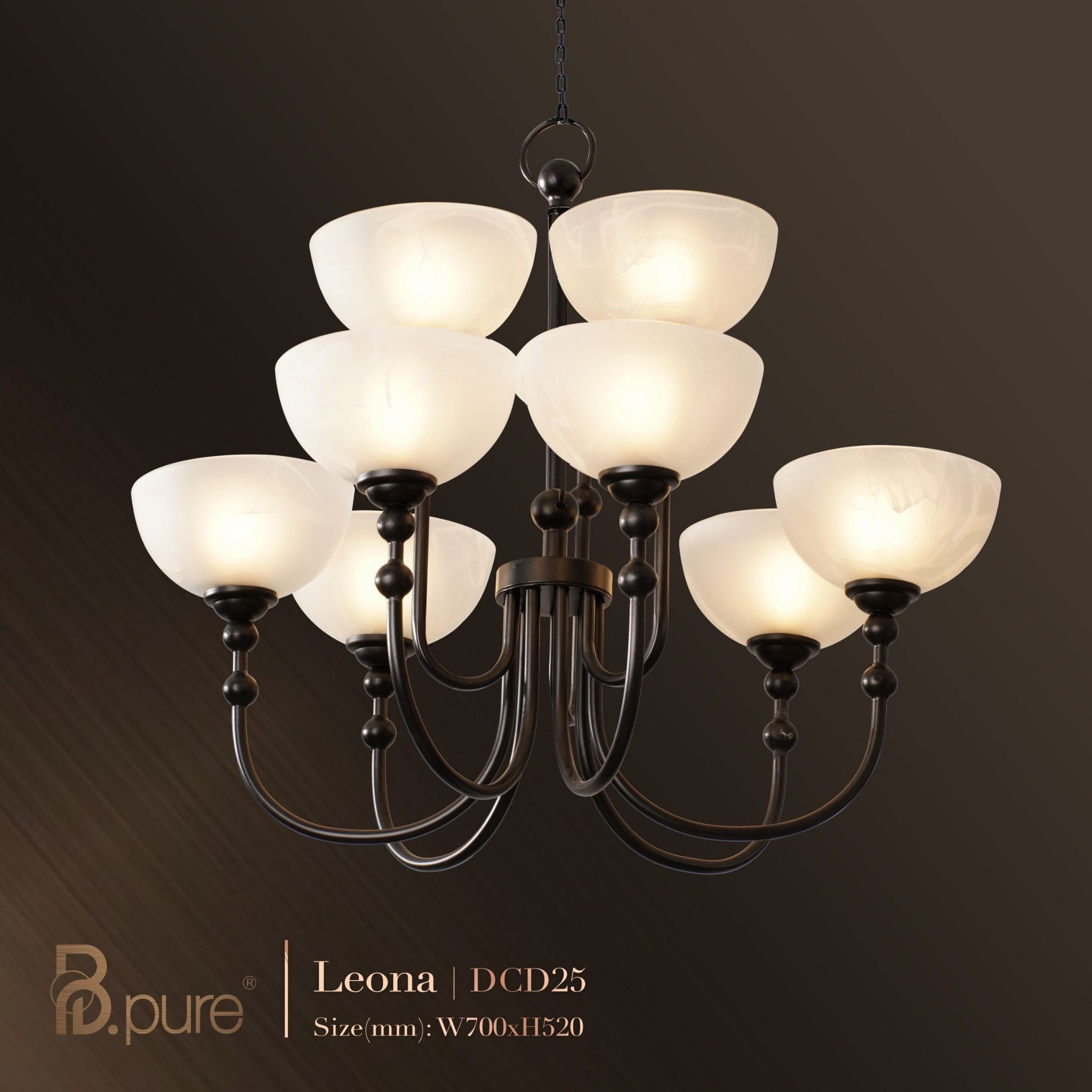 Đèn thả cổ điển Leona DCD25