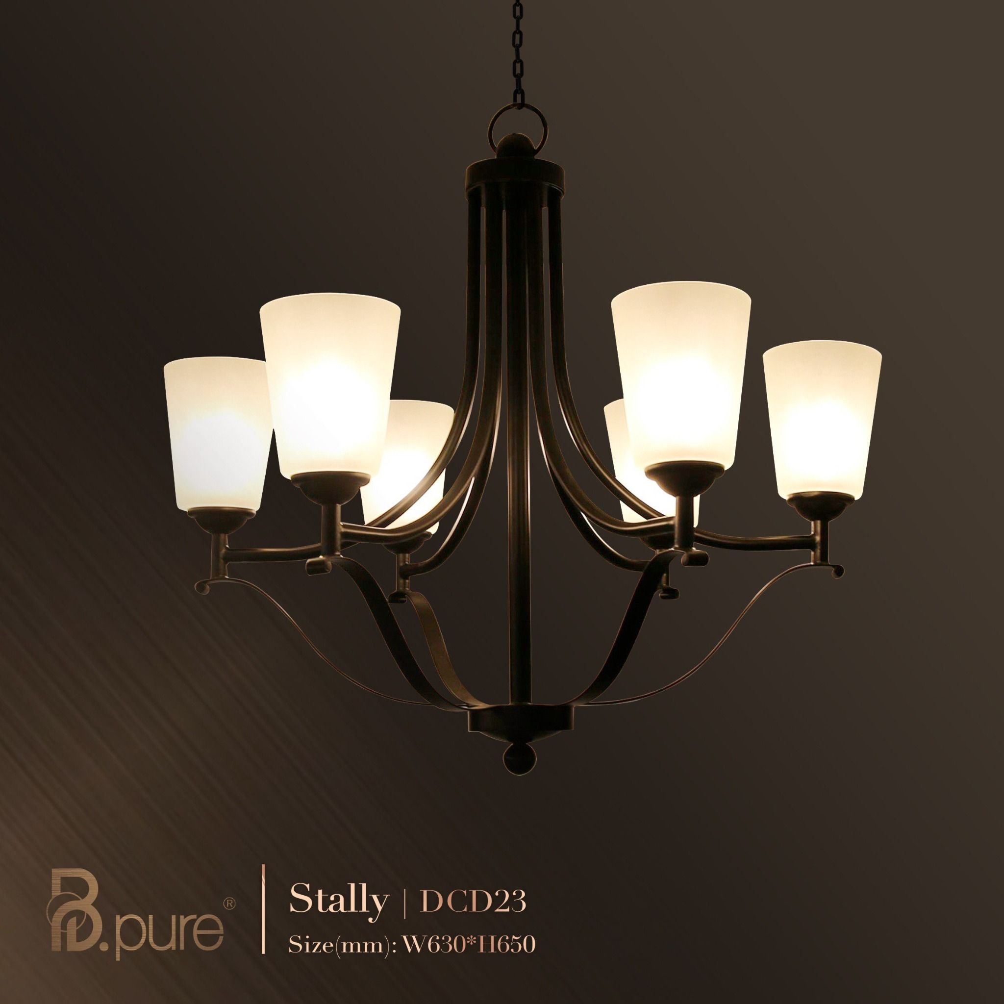 Đèn thả cổ điển Stally DCD23