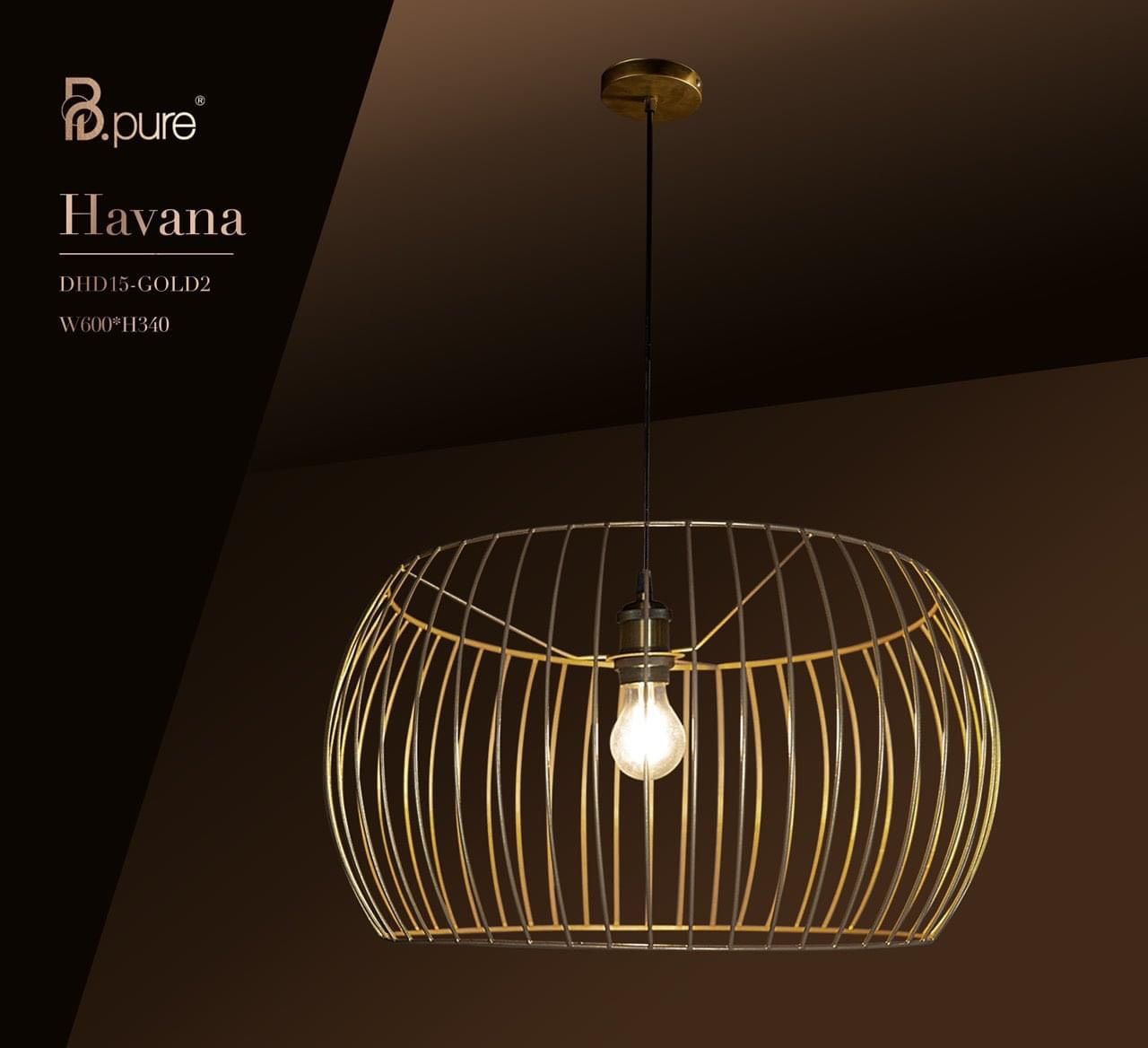 Đèn Thả Hiện Đại HAVANA DHD15 - GOLD3