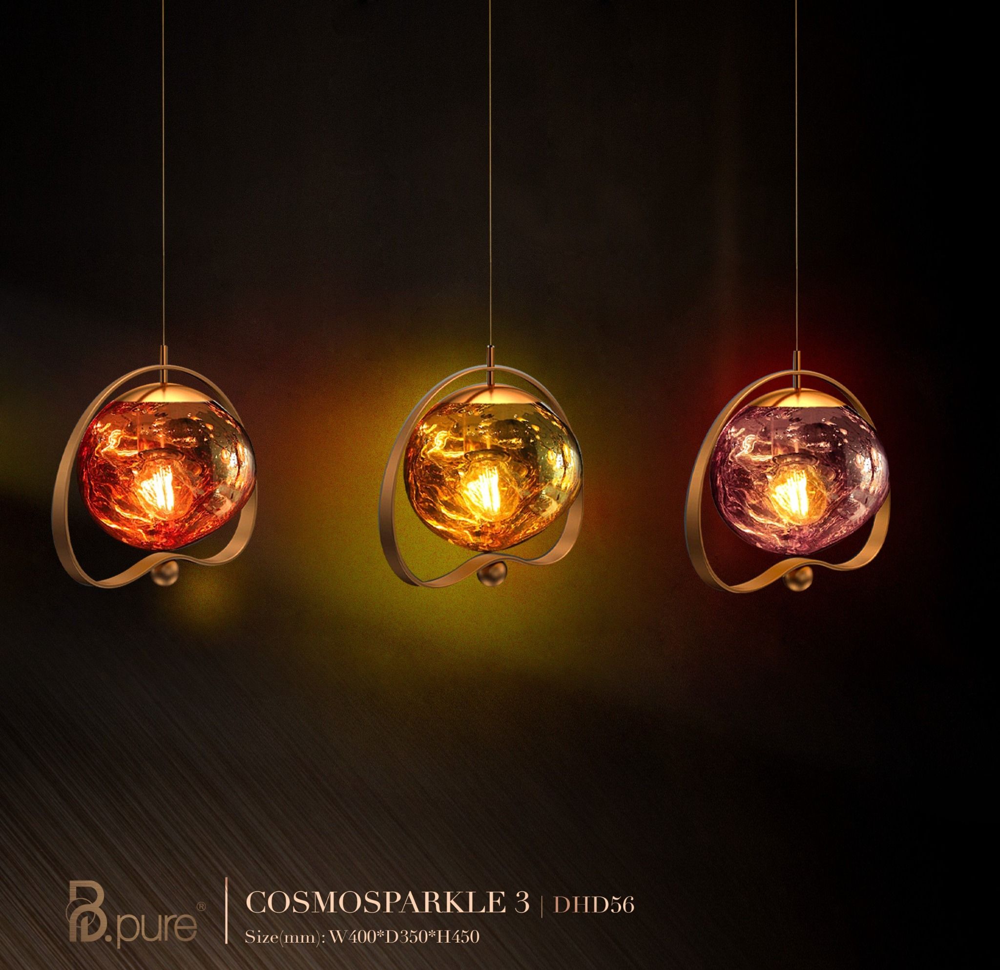 Đèn thả Cosmosparkle 3 - DHD56