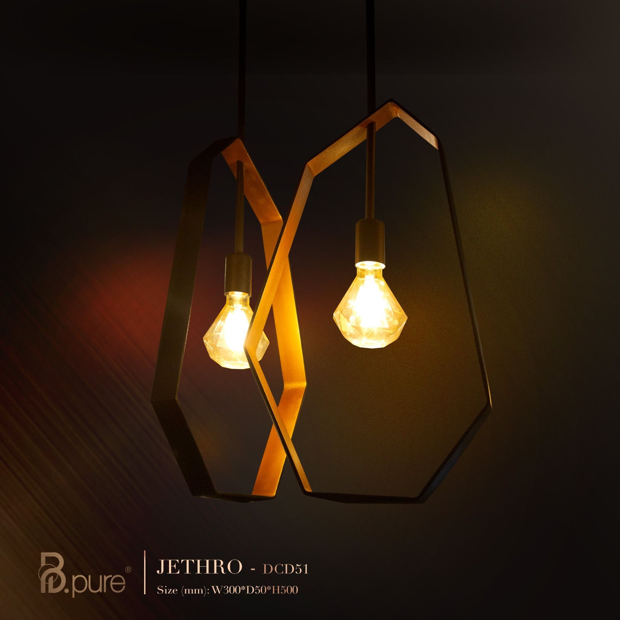 Đèn thả cổ điển Jethro DCD51