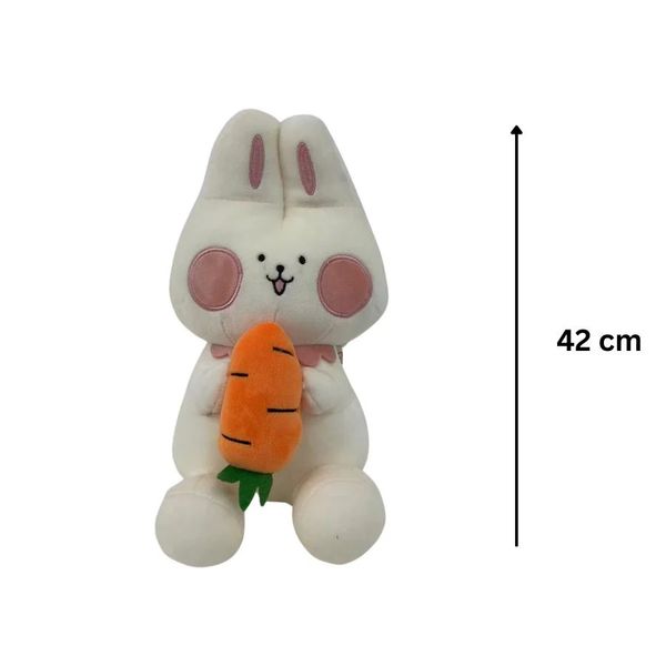  Thú nhồi bông - Thỏ ăn cà rốt 42cm 