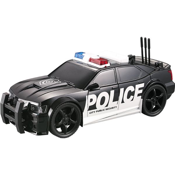  Combo  xe nâng hàng tặng kèm xe cảnh sát có đèn và âm thanh 
