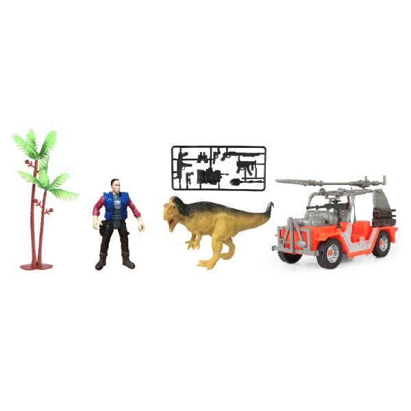  Bộ đồ chơi trung tâm nghiên cứu khủng long - xe Jeep 