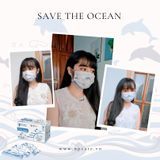  Khẩu trang y tế 4 lớp Save the Ocean (H/50c) 