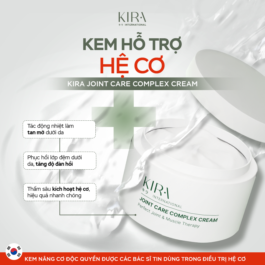 Kem Nâng Cơ Kira Joint Care Complex Cream - Giảm Nếp Nhăn, Tăng sinh Collagen 48g