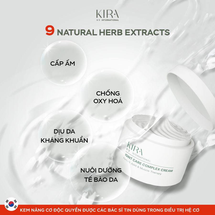 Kem Nâng Cơ Kira Joint Care Complex Cream - Giảm Nếp Nhăn, Tăng sinh Collagen 48g