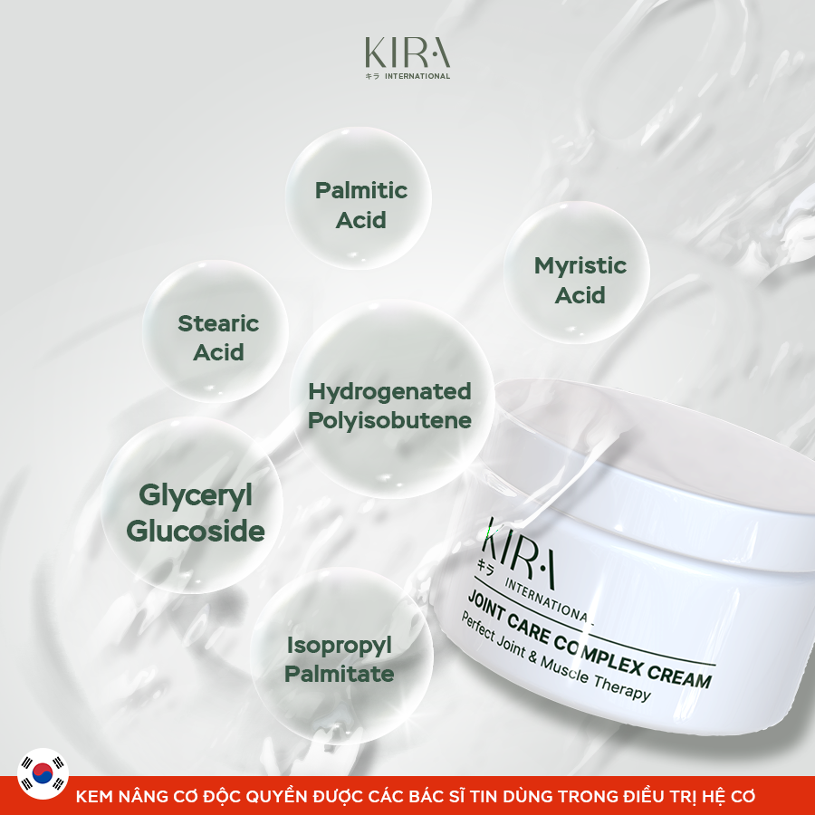 Kem Nâng Cơ Kira Joint Care Complex Cream - Giảm Nếp Nhăn, Tăng sinh Collagen 48g