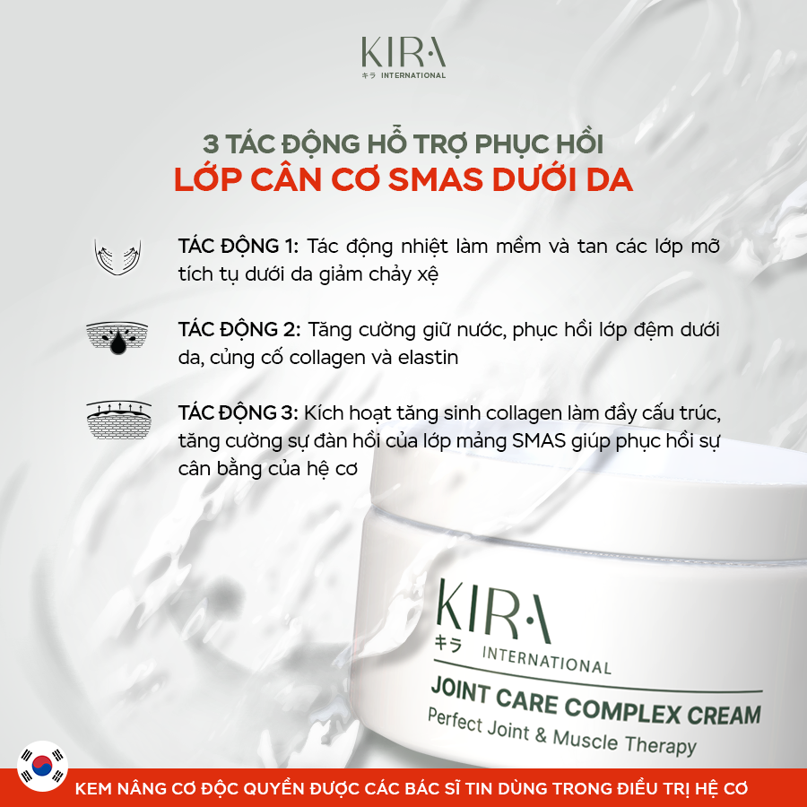 Kem Nâng Cơ Kira Joint Care Complex Cream - Giảm Nếp Nhăn, Tăng sinh Collagen 48g