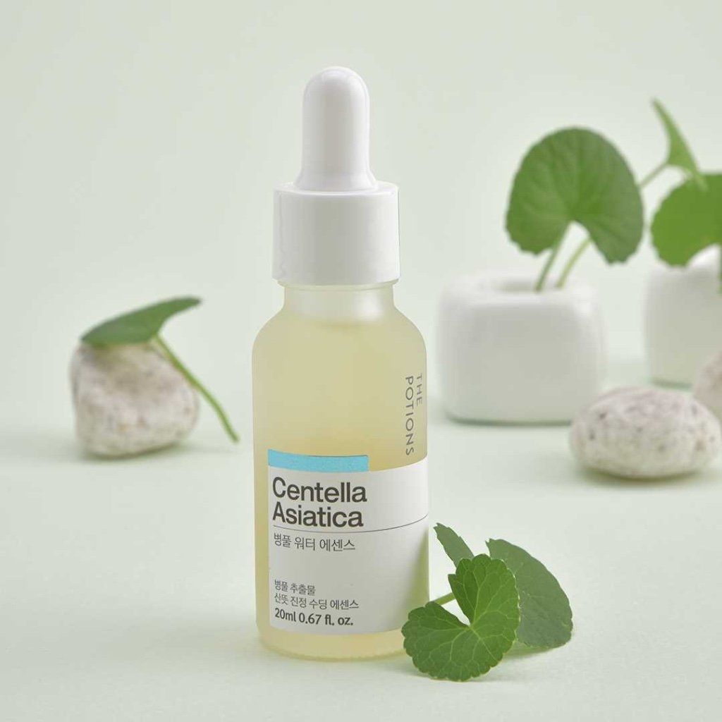 Serum Dưỡng ẩm Và Làm Dịu Da The Potions Centella Asiatica 20ml Chiết Xuất Rau Má
