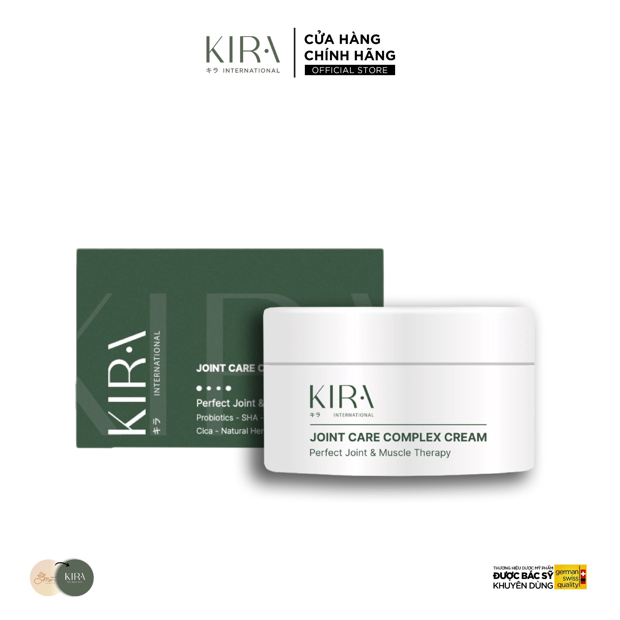 Kem Nâng Cơ Kira Joint Care Complex Cream - Giảm Nếp Nhăn, Tăng sinh Collagen 48g