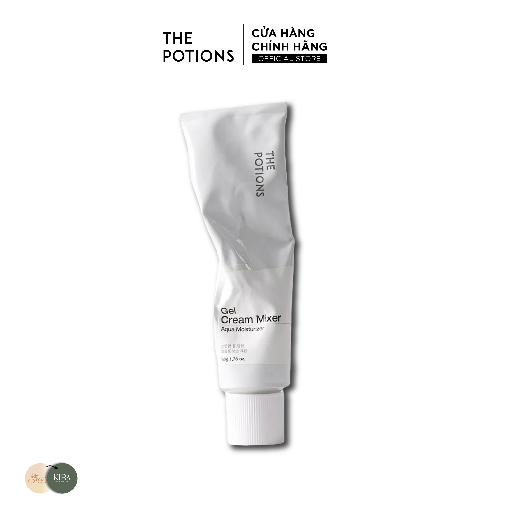 Kem Dưỡng ẩm 72 Giờ Dạng Gel The Potions Gel Cream Mixer 50g - Cung Cấp Năng Lượng Làm Dịu, Cấp ẩm