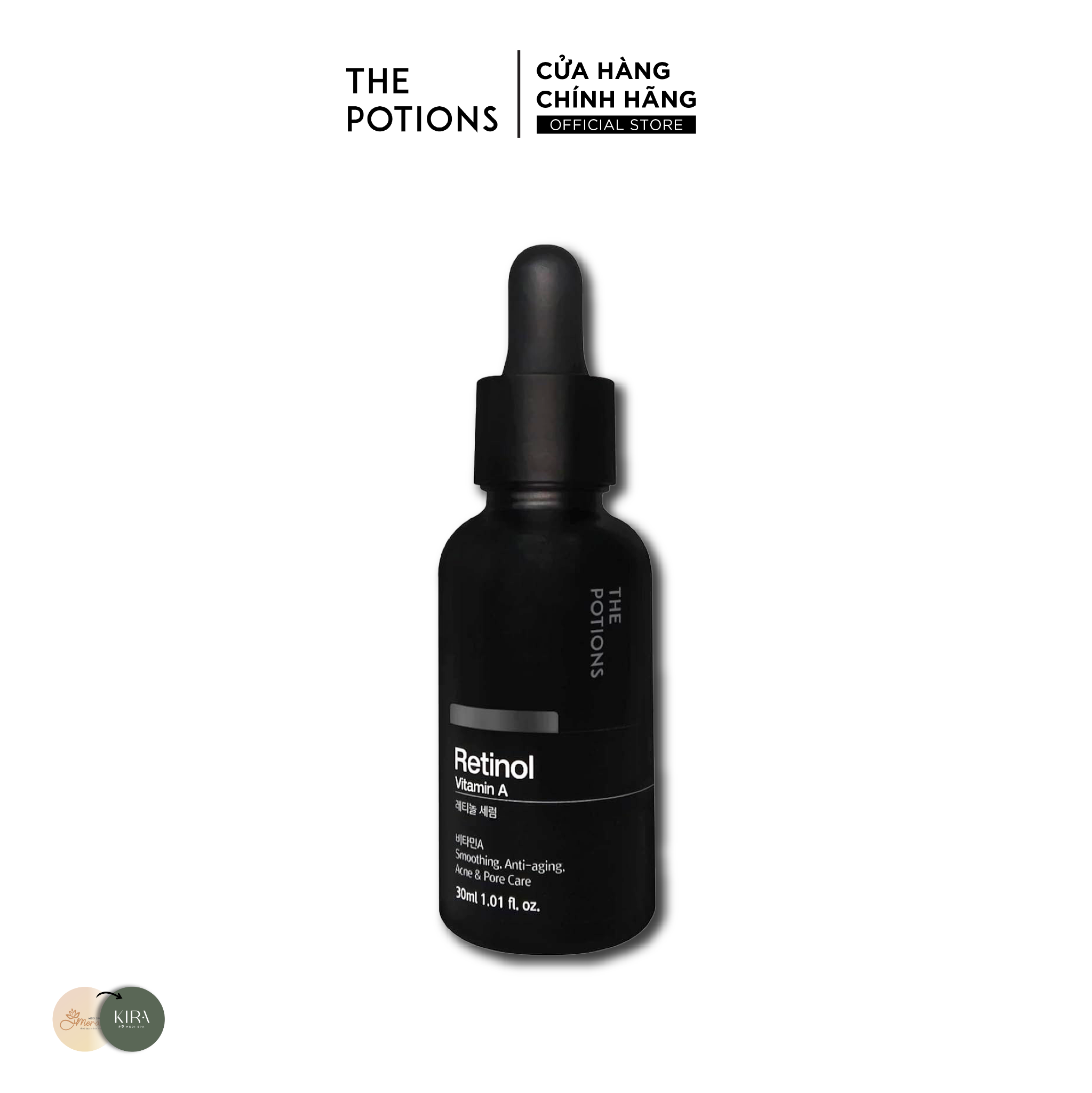Serum Retinol Phục Hồi Và Dưỡng Sáng Da The Potions Retinol Serum 30ml