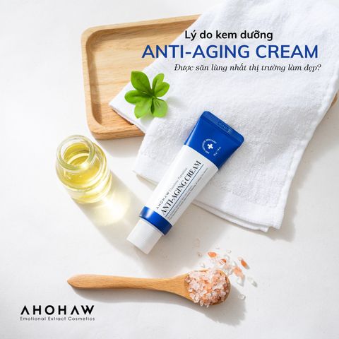  Kem chống lão hóa xoá nhăn Anti - Aging Ahohaw 50g 