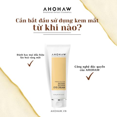  Kem Mắt Recovery Recharge EyeCream - Chống Lão Hoá - Chống Nhăn - 250g 