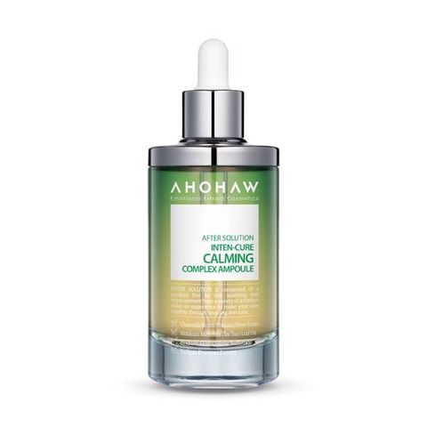  Ahohaw Inten-Cure Calming Complex Ampoule - Tinh Chất Phục Hồi, Kiểm Soát Dầu Mụn, Thu Nhỏ Lỗ Chân Lông 