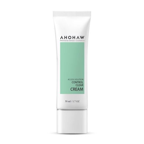  Ahohaw Control Clear Cream - Kem Dưỡng Đa Năng Kiểm Soát Dầu, Thu Nhỏ Lỗ Chân Lông, Ngừa Mụn ( 50ml ) 