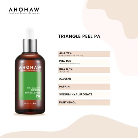  Ahohaw Triangle Peel da PA - Dành cho da khô - 80ml 