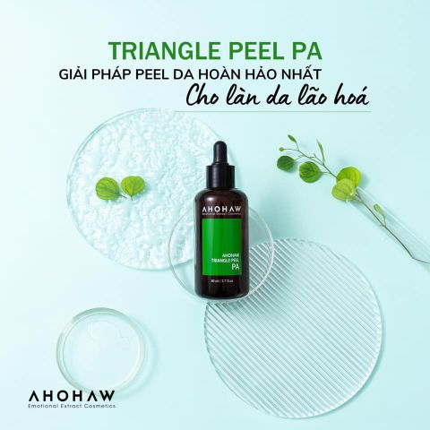  Ahohaw Triangle Peel da PA - Dành cho da khô - 80ml 