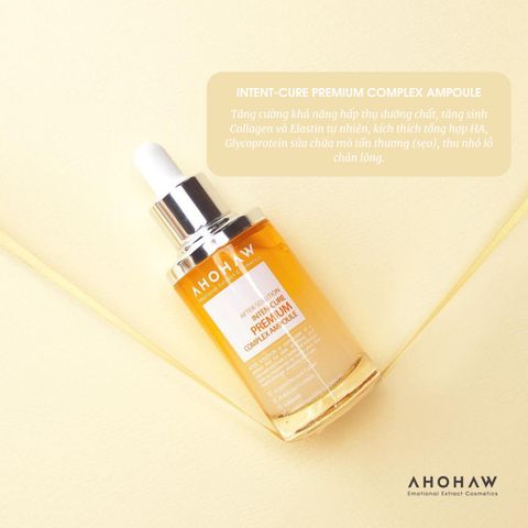  Ahohaw Inten-Cure Premium Complex Ampoule - Tinh Chất Đặc Trị Xoá Nhăn, Chống Lão Hoá - 150ml 