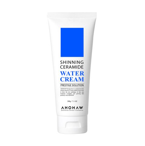  Ahohaw Shinning Ceramide Water Cream - Kem Dưỡng Cấp Nước, Căng Bóng ( 200g ) 