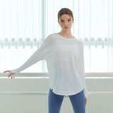  XA5368G_Ice Feather Loose Fit Long Sleeve 
