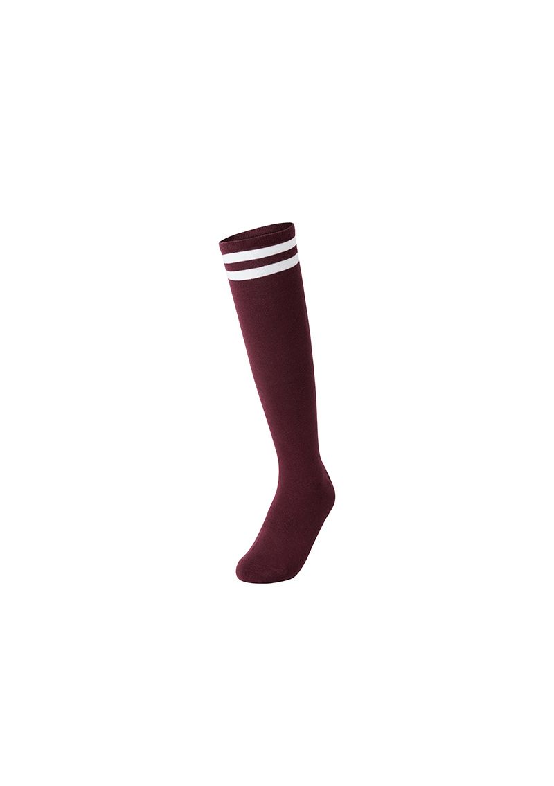  XEB200R_Double Lettering Knee Socks 