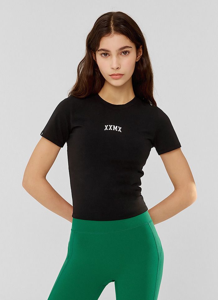  XA5444G_XXMX Crop Short Sleeve 