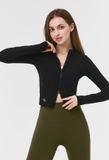  XJ0114F_áo khoác zip cắt vừa vặn 