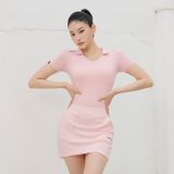  XP9175F - 2 IN 1 H LINE SKIRT SWEET PINK 