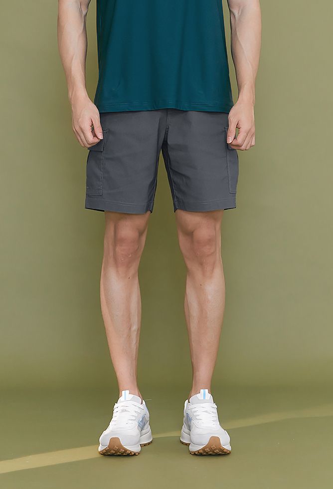  XP2169G[có sẵn]_Stretch Cargo Shorts_Blend gray 