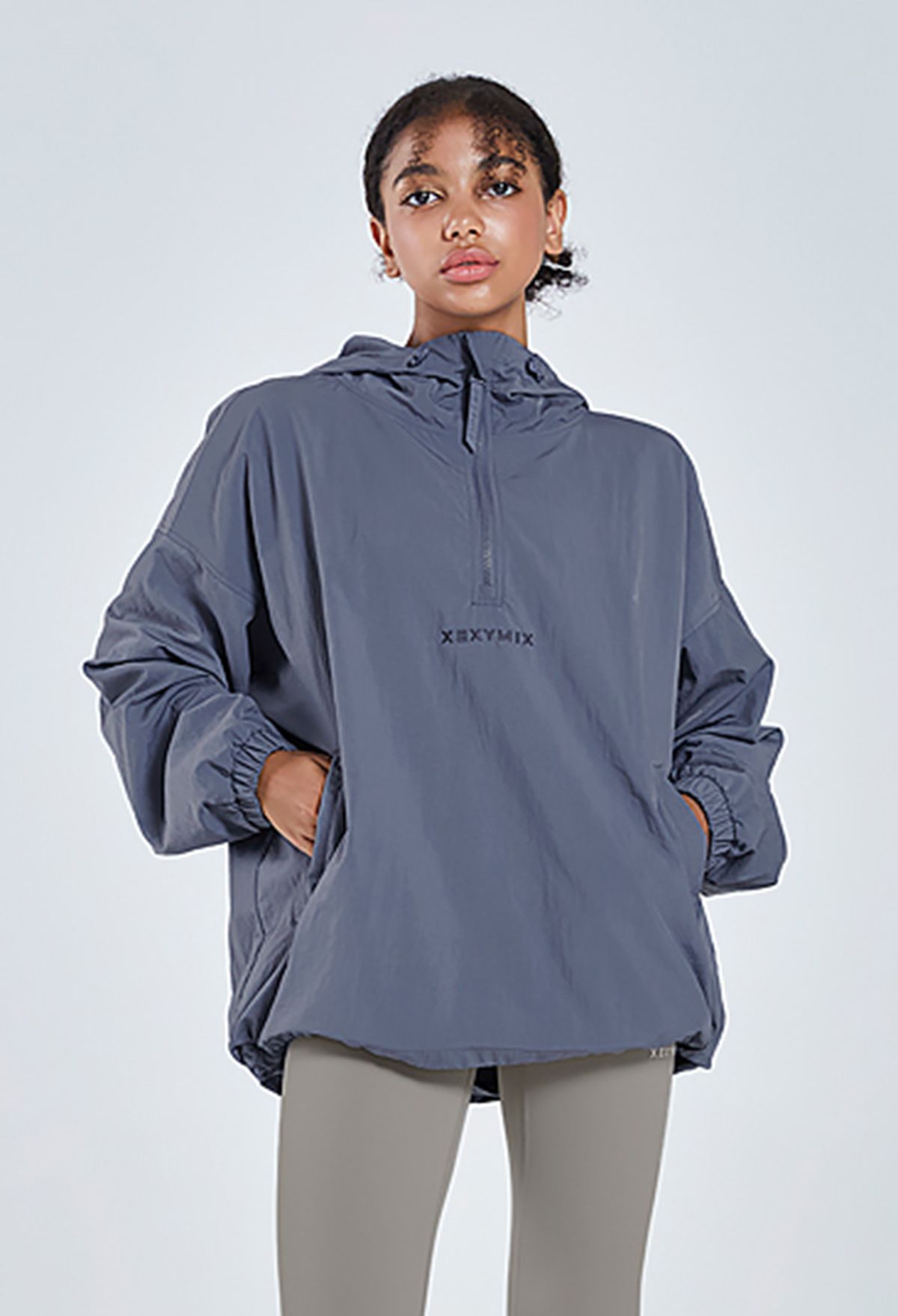  XA5421G_Anorak Hood two-way Windbreaker 2.0 