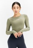  XT4368G_Cotton Like Fingerhole Long Sleeve 