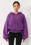  XA5127N_Napped hood zip-up 